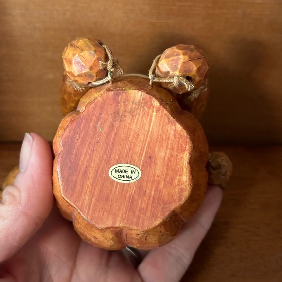 Vintage Vegetable Shelf Sitter 1980s Anthropomorphic Resin Pumpkin Fall Harvest - Picture 3 of 4